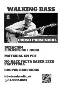 Walking Bass: Curso Presencial de Bajo para Todos los Niveles